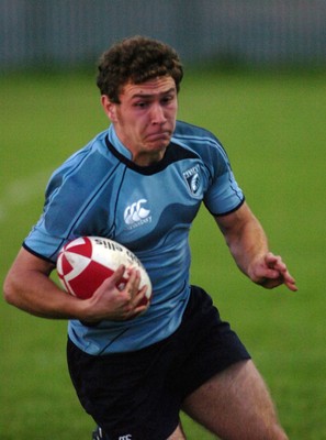 22.08.08 Cardiff `blues Under 20 v Munster Under 20 at Beddau. James Loxton  