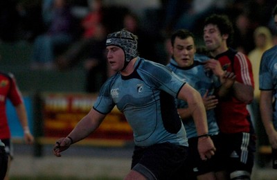 22.08.08 Cardiff `blues Under 20 v Munster Under 20 at Beddau.  Kristian Dacey 