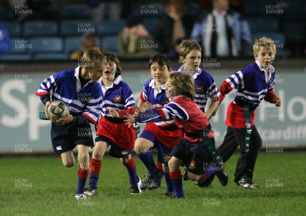 311008 - Cardiff Blues v Bath - EDF Energy Cup - Half time tag rugby