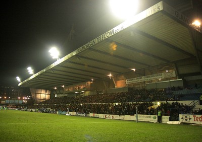 100212 Cardiff Blues v Connacht - RaboDirect PRO 12 -Blues' fans show their support on the team's return to The Cardiff Arms Park