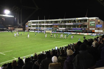 100212 - Cardiff Blues v Connacht, Cardiff Arms Park, RaboDirect PRO12 - Cardiff Blues take on Connachtt at their traditional ground, Cardiff Arms Park