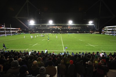 100212 - Cardiff Blues v Connacht, Cardiff Arms Park, RaboDirect PRO12 - Cardiff Blues take on Connachtt at their traditional ground, Cardiff Arms Park