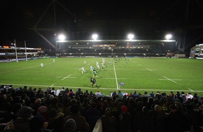 100212 - Cardiff Blues v Connacht, Cardiff Arms Park, RaboDirect PRO12 - Cardiff Blues take on Connachtt at their traditional ground, Cardiff Arms Park