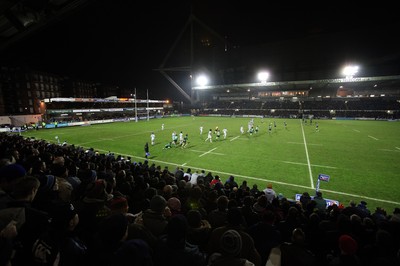 100212 - Cardiff Blues v Connacht, Cardiff Arms Park, RaboDirect PRO12 - Cardiff Blues take on Connachtt at their traditional ground, Cardiff Arms Park