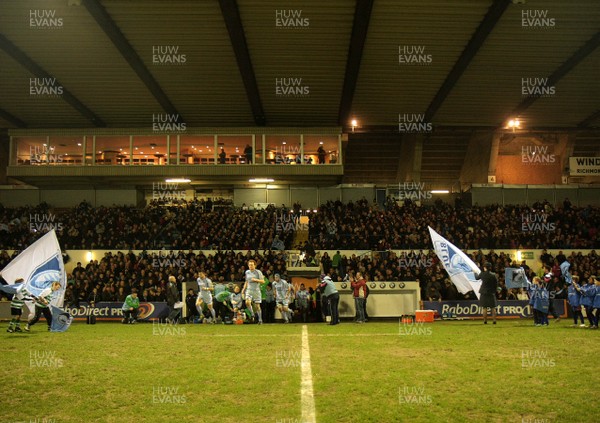 100212 Cardiff Blues v Connacht - RaboDirect PRO 12 -Blues' make a return to the Cardiff Arms Park