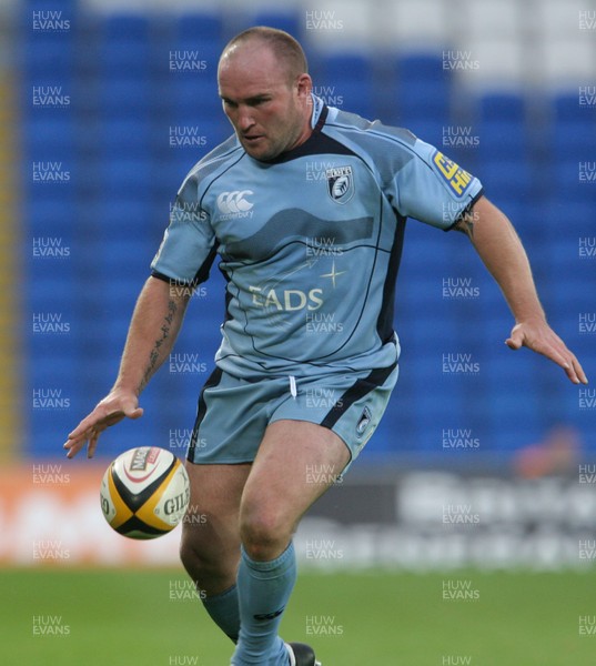 04.09.09 Cardiff Blues v Edinburgh... Cardiff Blues Gareth Williams. 