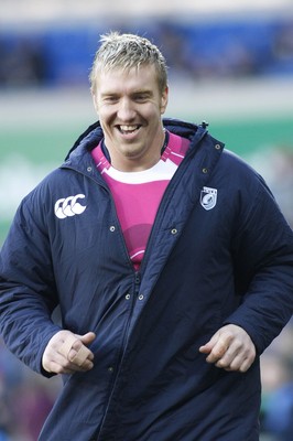 07.03.10 Cardiff Blues v Leinster - Magners League - Andy Powell makes a return to rugby on the bench for The Cardiff Blues following "buggygate".  