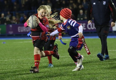 111215 - Cardiff Blues v Montpellier, European Challenge Cup - Half Time Tag Matches