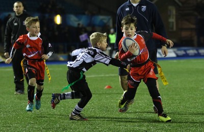 111215 - Cardiff Blues v Montpellier, European Challenge Cup - Half Time Tag Matches