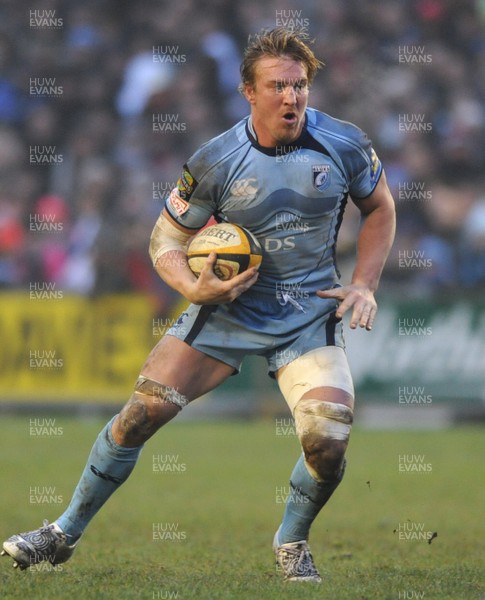 31.12.08 - Cardiff Blues v Ospreys - Magners League - Cardiff's Andy Powell. 