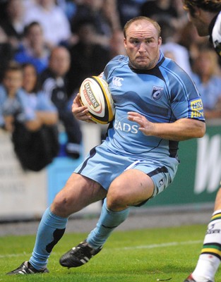 29.08.08 - cardiff Blues v Northampton Saints Blues' Gareth Williams 