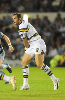 29.08.08 - cardiff Blues v Northampton Saints Northampton's Chris Mayor in action 