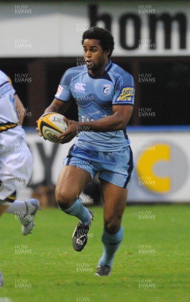 29.08.08 - cardiff Blues v Northampton Saints Blues' Aled Brew 