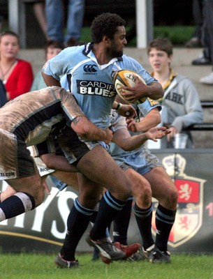 14.08.08 Cardiff Blues vs.Blues Regional Select XV. Pre-season friendly. Sardis Road, Pontypridd    Aled Brew makes his debut for The Blues in a pre-season friendly at Sardis Road against a Blues Regional Select XV.    