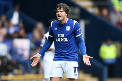 120926 - Bolton Wanderers v Cardiff City - Sky Bet Championship - Ollie Tanner of Cardiff City