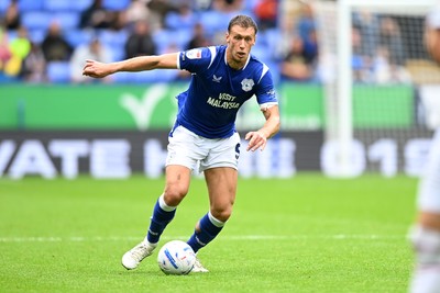 120926 - Bolton Wanderers v Cardiff City - Sky Bet Championship - Krystian Bielik of Cardiff City