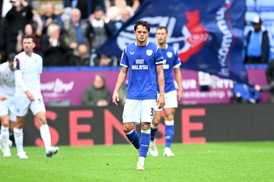 120926 - Bolton Wanderers v Cardiff City - Sky Bet Championship - Dejected Perry NG of Cardiff City
