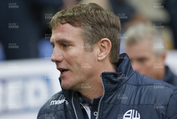 231217 - Bolton Wanderers v Cardiff City - SkyBet Championship - Manager Phil Parkinson  of Bolton 