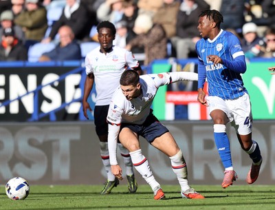 251025 - Bolton Wanderers v Cardiff City - Sky Bet League 1 - Ronan Kpakio of Cardiff