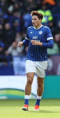 251025 - Bolton Wanderers v Cardiff City - Sky Bet League 1 - Rubin Colwill of Cardiff