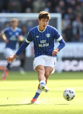 251025 - Bolton Wanderers v Cardiff City - Sky Bet League 1 - Rubin Colwill of Cardiff