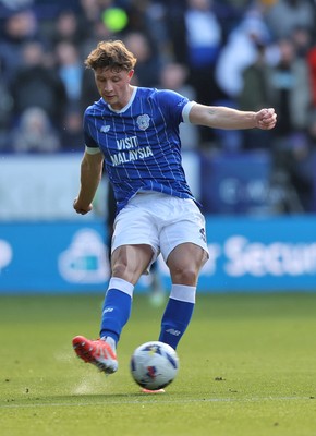 251025 - Bolton Wanderers v Cardiff City - Sky Bet League 1 - Will Fish of Cardiff