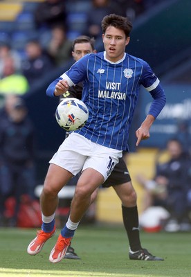 251025 - Bolton Wanderers v Cardiff City - Sky Bet League 1 - Rubin Colwill of Cardiff