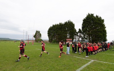 060526 - Bonymaen RFC v Glynneath RFC, National Championship West - Bonymaen run onto the pitch on his final game of the season