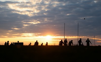 060526 - Bonymaen RFC v Glynneath RFC, National Championship West - The sun sets as play enters the second half