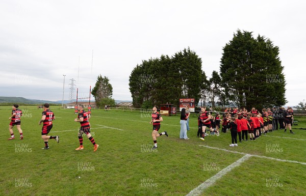 060526 - Bonymaen RFC v Glynneath RFC, National Championship West - Bonymaen run onto the pitch on his final game of the season