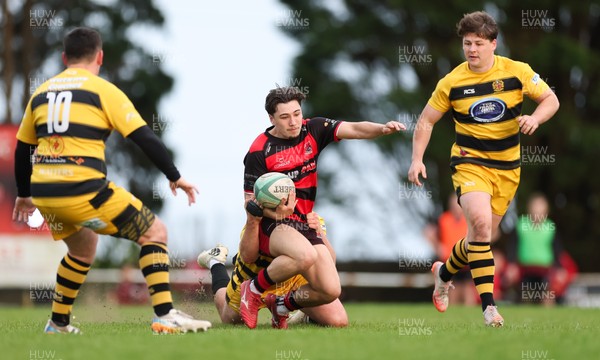 060526 - Bonymaen RFC v Glynneath RFC, National Championship West - Charlie Connick of Bonymaen looks to set up an attack