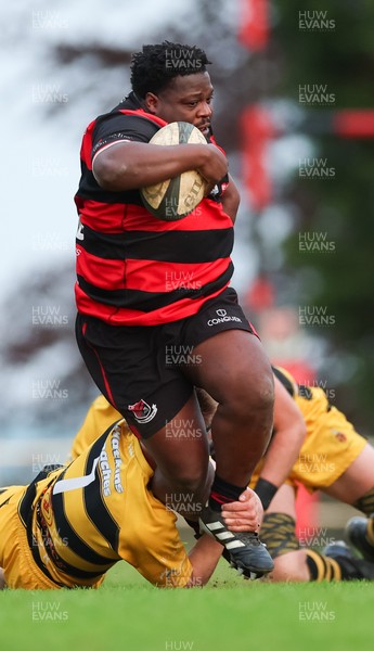060526 - Bonymaen RFC v Glynneath RFC, National Championship West - Gideon Nkurunziza of Bonymaen looks to break away