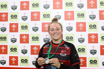 270424 - Bonymaen v Haverfordwest - WRU Women’s National Plate Final - Lauren Smyth of Bonymaen , Player of the Match  