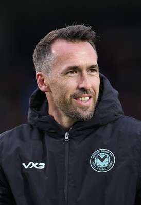 071225 - Boreham Wood v Newport County, Emirates FA Cup 2nd Round - Newport County manager Christian Fuchs walks out for the match