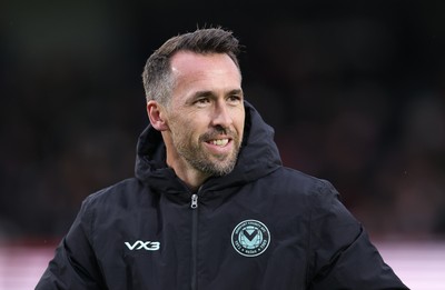 071225 - Boreham Wood v Newport County, Emirates FA Cup 2nd Round - Newport County manager Christian Fuchs walks out for the match