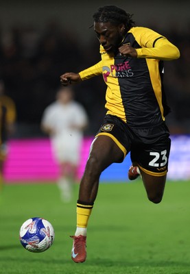 071225 - Boreham Wood v Newport County, Emirates FA Cup 2nd Round - Michael Reindorf of Newport County