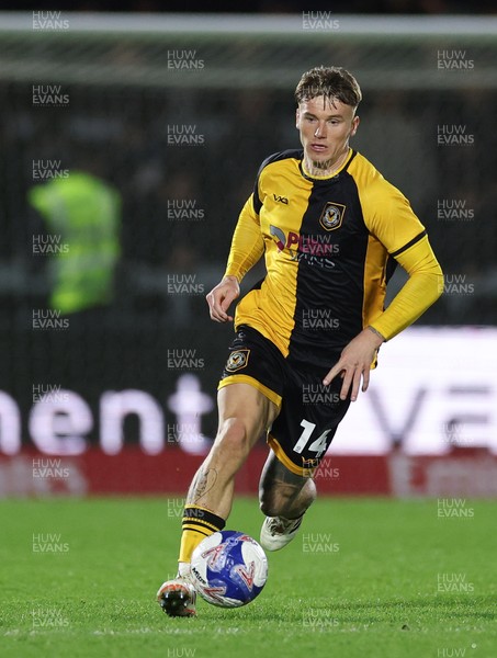 071225 - Boreham Wood v Newport County, Emirates FA Cup 2nd Round - Kai Whitmore of Newport County