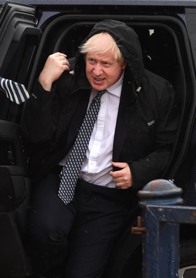 Boris Johnson Campaigning in Barry 030521