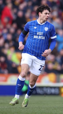 170126 - Bradford City v Cardiff City - Sky Bet League 1 - Yousef Saleh of Cardiff