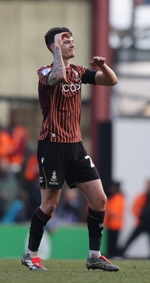170126 - Bradford City v Cardiff City - Sky Bet League 1 - Jenson Metcalfe of Bradford celebrates only goal for Bradford
