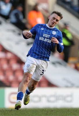 170126 - Bradford City v Cardiff City - Sky Bet League 1 - Isaak Davies of Cardiff