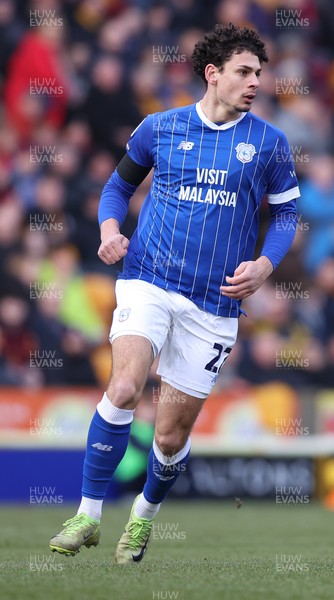 170126 - Bradford City v Cardiff City - Sky Bet League 1 - Yousef Saleh of Cardiff