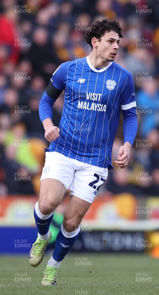 170126 - Bradford City v Cardiff City - Sky Bet League 1 - Yousef Saleh of Cardiff