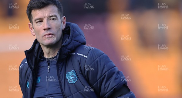 170126 - Bradford City v Cardiff City - Sky Bet League 1 - Manager Brian Barry-Murphy of Cardiff