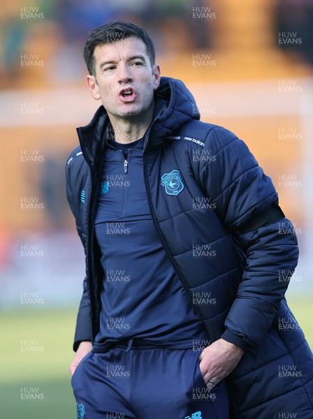 170126 - Bradford City v Cardiff City - Sky Bet League 1 - Manager Brian Barry-Murphy of Cardiff