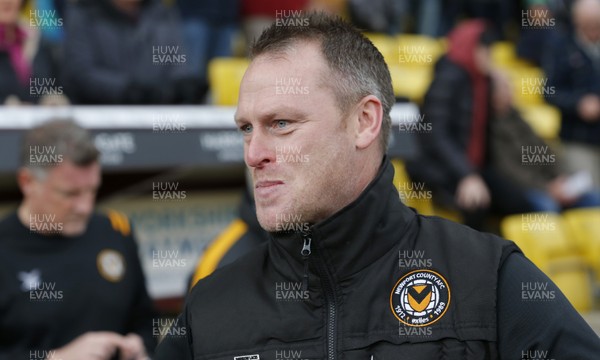 071219 - Bradford City v Newport County - Sky Bet League 2 -  Manager Mike Flynn of Newport County 