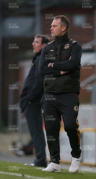 071219 - Bradford City v Newport County - Sky Bet League 2 -  Manager Mike Flynn of Newport County 