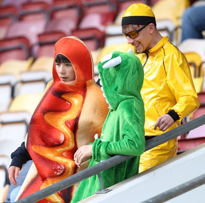 270424 - Bradford City v Newport County - Sky Bet League 2 - 3 Newport fans