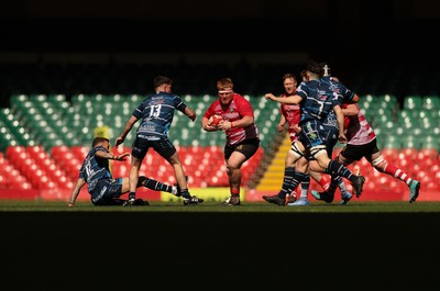 190426 - Brecon Athletic v Bargoed Athletic, Mens Division 5 Final - Brecon Athletic take on  Bargoed Athletic