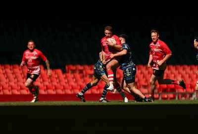 190426 - Brecon Athletic v Bargoed Athletic, Mens Division 5 Final - Brecon Athletic take on  Bargoed Athletic
